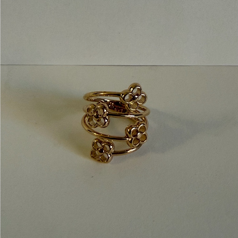 Louis Vuitton Flower Full Ring- Size L - Picture 2 of 5